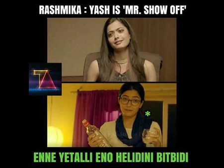 'ಡವ್ ರಾಣಿ' ರಶ್ಮಿಕಾ ವಿರುದ್ಧ ಸಿಟ್ಟಿಗೆದ್ದ ಟ್ರೋಲ್ ಹುಡುಗರು