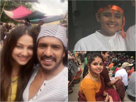 ಮಕ್ಕಳ ಸಂಭ್ರಮವನ್ನ ಹಂಚಿಕೊಂಡ ಉಪೇಂದ್ರ ದಂಪತಿ