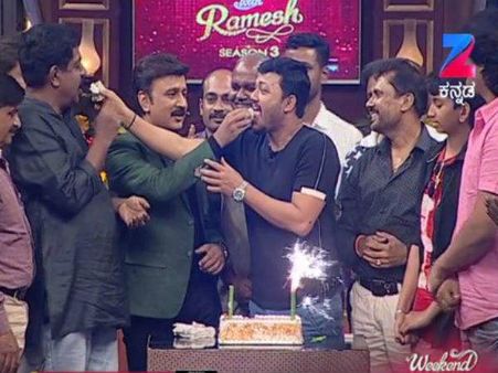 'ವೀಕೆಂಡ್' ವೇದಿಕೆ ಮೇಲೆ ಗಣೇಶ್ ಹುಟ್ಟುಹಬ್ಬ ಸಂಭ್ರಮ