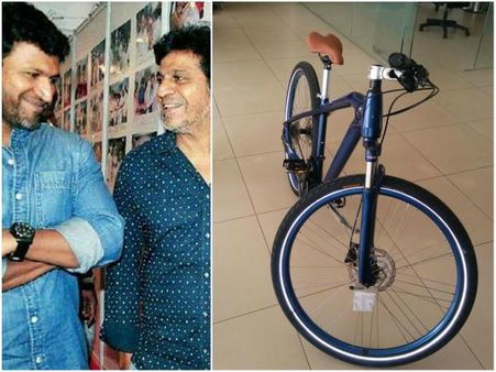 ಅಪ್ಪು ಉಡುಗೊರೆಯಾಗಿ ಕೊಟ್ಟಿದ್ದ ಸೈಕಲ್ ಓಡಿಸಿ ಖುಷಿ ಪಟ್ಟ ಶಿವಣ್ಣ