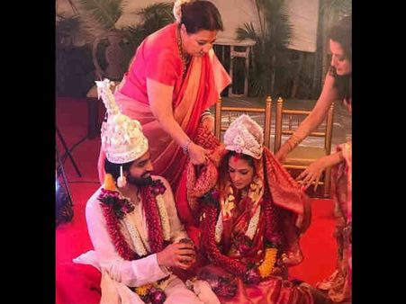 ಚಿತ್ರಗಳು: ದಾಂಪತ್ಯ ಜೀವನಕ್ಕೆ ಕಾಲಿಟ್ಟ ಬಾಲಿವುಡ್ ಬೊಂಬೆ ರಿಯಾ ಸೇನ್