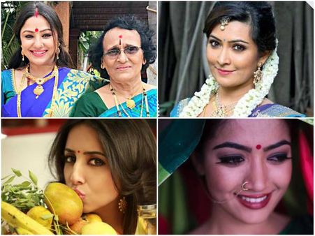 ಚಂದನವನದ ನಟಿಯರ ಮನೆಯಲ್ಲಿ ವರಮಹಾಲಕ್ಷ್ಮಿ ಸಂಭ್ರಮ