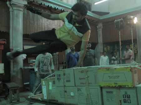 'ರಂಗಿತರಂಗ' ಸಹೋದರರ 'ರಾಜರಥ' ಚಿತ್ರದ ಶೂಟಿಂಗ್ ನಲ್ಲಿ ಅವಘಡ