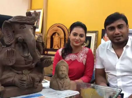 ಅಮೂಲ್ಯಗೆ ಉಡುಗೊರೆಯಾಗಿ ಬಂತು 'ರೈತ ಗಣೇಶ'