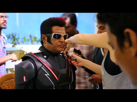 ವಿಡಿಯೋ: 'ಹಾಲಿವುಡ್'ನ ಮೀರಿಸುವಂತೆ ಸಿದ್ದವಾಗಿದೆ '2.0' ಚಿತ್ರ