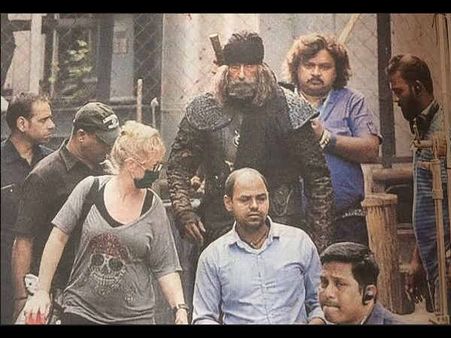 'ಥಗ್ಸ್ ಆಫ್ ಹಿಂದೂಸ್ತಾನ್' ಚಿತ್ರದ ಅಮಿತಾಭ್ ಗೆಟಪ್ ಲೀಕ್.!