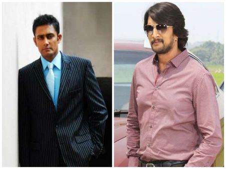 'ಜಂಬೋ' ಅನಿಲ್ ಕುಂಬ್ಳೆಗೂ 'ಹೆಬ್ಬುಲಿ' ಸುದೀಪ್ ಅಂದ್ರೆ ಇಷ್ಟ ಕಣ್ರೀ.!