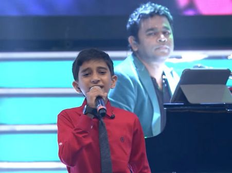 ಎ.ಆರ್ ರೆಹಮಾನ್ ಸಂಗೀತದ ಚಿತ್ರದಲ್ಲಿ ಹಾಡಿದ ಬೆಳಗಾವಿ ಬಾಲಕ