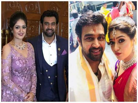 ಫೋಟೋ ಆಲ್ಬಂ: ಲೀಲಾ ಪ್ಯಾಲೇಸ್ ನಲ್ಲಿ ಚಿರು-ಮೇಘನಾ 'ರಾಯಲ್' ನಿಶ್ಚಿತಾರ್ಥ