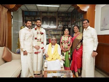 ದಾಂಪತ್ಯ ಜೀವನಕ್ಕೆ ಕಾಲಿಟ್ಟ ತಮಿಳು ನಟ ವಿಕ್ರಮ್ ಮಗಳು