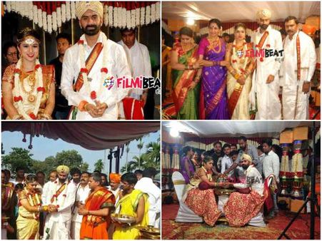 ಫೋಟೋ ಆಲ್ಬಂ: ದಾಂಪತ್ಯ ಜೀವನಕ್ಕೆ ಕಾಲಿಟ್ಟ ಯೋಗೀಶ್-ಸಾಹಿತ್ಯ