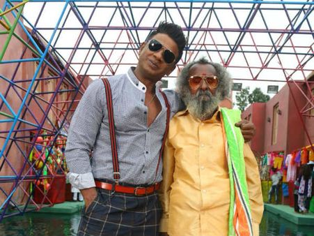 'ಜಾನಿ' ದುನಿಯಾ ವಿಜಯ್ ಜೊತೆ ಗಡ್ಡಪ್ಪ ಫುಲ್ ಡ್ಯಾನ್ಸ್