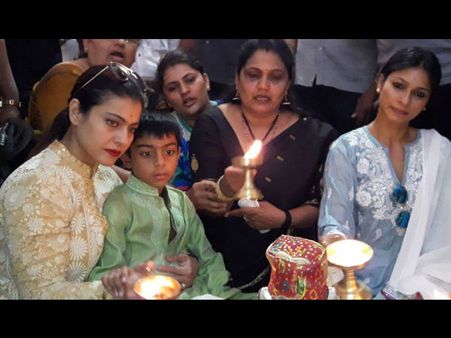 ಹುಬ್ಬಳ್ಳಿಯ ಸಿದ್ಧಾರೂಢ ಮಠಕ್ಕೆ ಬಾಲಿವುಡ್ ನಟಿ ಕಾಜೋಲ್ ಭೇಟಿ