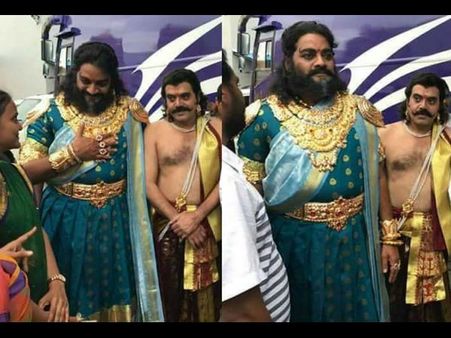 ದರ್ಶನ್ 'ಕುರುಕ್ಷೇತ್ರ'ದ ಚಿತ್ರದ 'ಶಕುನಿ' ಲುಕ್ ರಿವಿಲ್