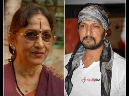 ಸುದೀಪ್ ಮೇಲೆ ಭಾರತಿ ವಿಷ್ಣುವರ್ಧನ್ ಅಸಮಾಧಾನಗೊಂಡ್ರಾ?