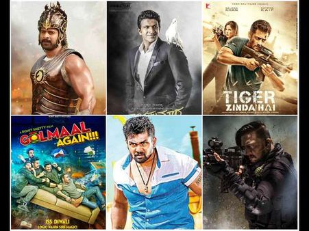 2017ರಲ್ಲಿ ಅತಿ ಹೆಚ್ಚು ಕಲೆಕ್ಷನ್ ಮಾಡಿದ ಭಾರತೀಯ ಚಿತ್ರಗಳು