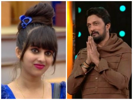 'ಬೊಂಬೆ' ನಿವೇದಿತಾ ಗೌಡಗೆ ಕೈಮುಗಿದ ಕಿಚ್ಚ ಸುದೀಪ್.!