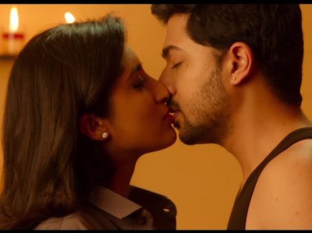 ಗಣೇಶ್ ಮುಂದೆ ಹೀರೋಯಿನ್ ತುಟಿಗೆ ಮುತ್ತಿಟ್ಟ ದೇವರಾಜ್ ಪುತ್ರ