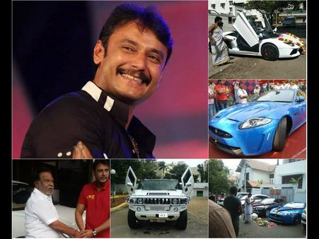 'ಚಕ್ರವರ್ತಿ' ದರ್ಶನ್ ಬಳಿ ಇದೆ 'ವರ್ಲ್ಡ್ ಕ್ಲಾಸ್' ಕಾರ್ ಗಳು.!