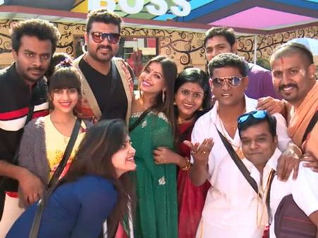 'ಬಿಗ್ ಬಾಸ್' ಮನೆಯಲ್ಲಿ 'ಮಜಾ ಟಾಕೀಸ್' ಕುಟುಂಬ