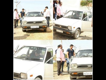 ಲಂಬೋರ್ಗಿನಿ ಇದ್ದರೂ ಮಾರುತಿ 800 ಮರೆಯಲಿಲ್ಲ ಡಿ ಬಾಸ್