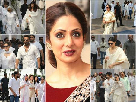 ಶ್ರೀದೇವಿಯ ಅಂತಿಮ ದರ್ಶನ ಪಡೆದ ಸಿನಿತಾರೆಯರು: ಯಾರೆಲ್ಲಾ ಹೋಗಿದ್ದರು.?