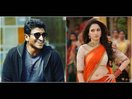 ತಮನ್ನಾ ಮೊದಲ ಕನ್ನಡ ಸಿನಿಮಾಗೆ ಪುನೀತ್ ನಾಯಕ !