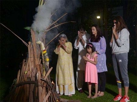 ಐಶ್ವರ್ಯ ರೈ ಮನೆಯಲ್ಲಿ ಹೋಳಿ ಸಂಭ್ರಮ ಹೇಗಿತ್ತು.?