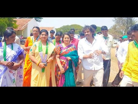 ಜೆ ಡಿ ಎಸ್ ಪಕ್ಷದ ಪರವಾಗಿ ಪ್ರಚಾರಕ್ಕಿಳಿದ 'ದೊಡ್ಮನೆ ಸೊಸೆ'