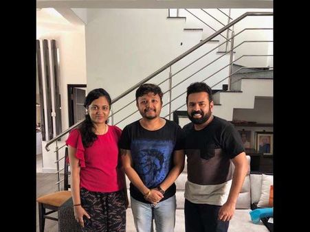 ಸಂತೋಷ್ ಆನಂದ್ ರಾಮ್ ಮನೆಗೆ ದಿಢೀರ್ ಭೇಟಿ ಕೊಟ್ಟ ಗಣೇಶ್