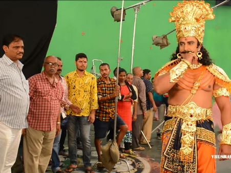 ವಿಡಿಯೋ: 'ಕುರುಕ್ಷೇತ್ರ' ಚಿತ್ರದ ಎಕ್ಸ್ ಕ್ಲೂಸಿವ್ ಮೇಕಿಂಗ್