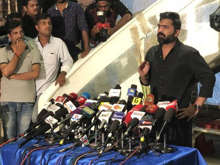 ಕಾವೇರಿ ಬಗ್ಗೆ ತಮಿಳು ನಟ ಸಿಂಬು ಆಡಿದ ಮಾತಿಗೆ ಶಿಳ್ಳೆ ಹೊಡೆದ ಕನ್ನಡಿಗರು!