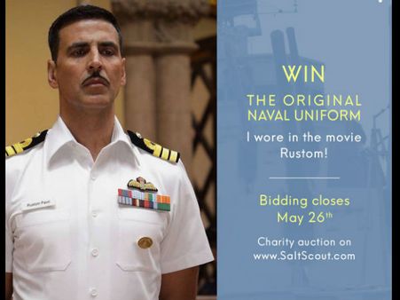 ಹರಾಜಿನಲ್ಲಿರುವ ಅಕ್ಷಯ್ ಕುಮಾರ್ ಬಟ್ಟೆಯ ಬೆಲೆ ಕೋಟಿ ದಾಟಿದೆ