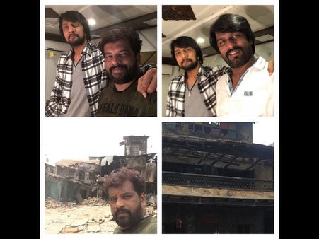 ಕಿಚ್ಚನ ಪೈಲ್ವಾನ್ ಚಿತ್ರಕ್ಕೆ ರೆಡಿಯಾಯ್ತು ಅದ್ದೂರಿ ಸೆಟ್