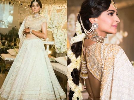 ಸೋನಂ ಧರಿಸಿದ್ದ ಲೆಹೆಂಗಾ ತಯಾರು ಮಾಡೋಕೆ ಬೇಕಾಗಿದ್ದು ಬರೋಬ್ಬರಿ 18 ತಿಂಗಳು.!