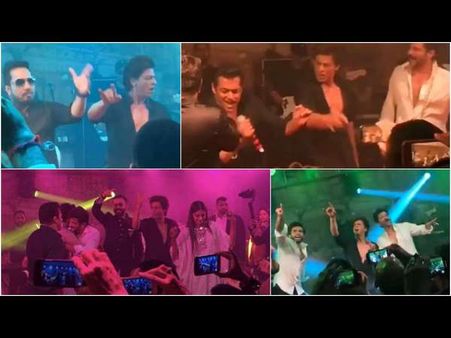 ಸೋನಂ ರಿಸೆಪ್ಷನ್ ಪಾರ್ಟಿಯಲ್ಲಿ ಬಾಲಿವುಡ್ ತಾರೆಯರ ತಕಧಿಮಿತಾ.!