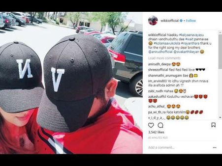 ನಯನತಾರ ಗೆಳೆಯ ವಿಘ್ನೇಶ್ ಹಾಕಿರುವ ಪೋಸ್ಟ್ ಬಗ್ಗೆ ದೊಡ್ಡ ಚರ್ಚೆ