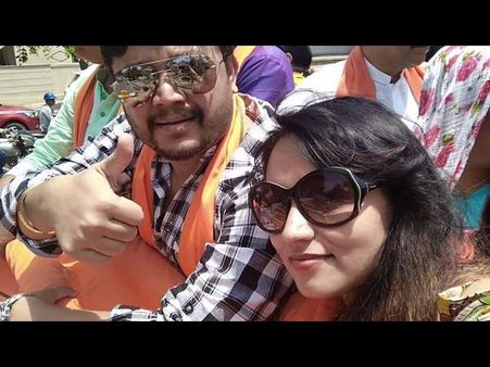 ಪತ್ನಿಗೆ ಟಿಕೆಟ್ ಸಿಗದಿದ್ದರು ಬಿಜೆಪಿ ಪರ ಪ್ರಚಾರ ಮಾಡಿದ ಗೋಲ್ಡನ್ ಸ್ಟಾರ್