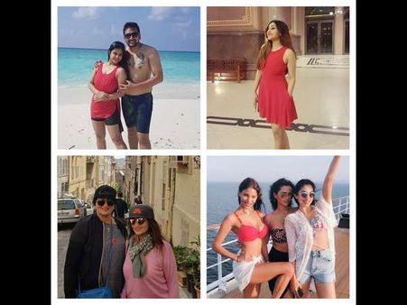 ವಿದೇಶದಲ್ಲಿ ಜಾಲಿ ಮೂಡ್ ನಲ್ಲಿದ್ದಾರೆ ಸ್ಯಾಂಡಲ್ ವುಡ್ ನಾಯಕಿಯರು