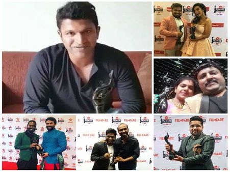 65ನೇ ಫಿಲ್ಮ್ ಫೇರ್ ಪ್ರಶಸ್ತಿ: 'ಬ್ಲಾಕ್ ಲೇಡಿ' ಹಿಡಿದು ನಗೆ ಬೀರಿದ ಕನ್ನಡಿಗರ ಪಟ್ಟಿ ಇಲ್ಲಿದೆ