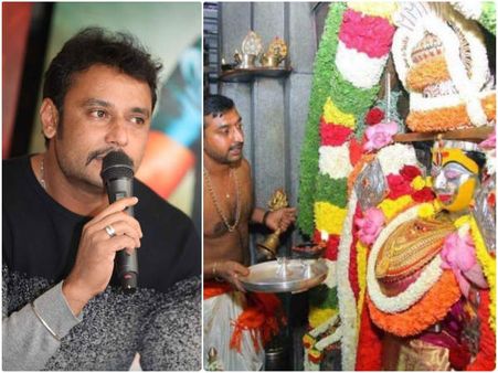 ಬಂಡಿ ಮಹಾ ಕಾಳಿಯಮ್ಮ ದೇವಾಲಯಕ್ಕೆ ದರ್ಶನ್ ಕೊಟ್ಟ ಕಾಣಿಕೆ