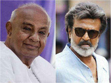 'ಕಾಲಾ' ನಿಷೇಧಿಸಲು ದೇವೇಗೌಡರು ಬಿಡುವುದಿಲ್ಲ ಎಂದ ರಜನಿಕಾಂತ್