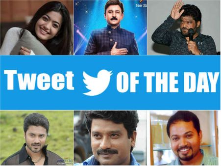 ಟ್ವಿಟ್ಟರ್ ಲೋಕದಲ್ಲಿಂದು ಕಂಡು ಬಂದ ಸೆಲೆಬ್ರಿಟಿಗಳ ಟ್ವೀಟ್ಸ್