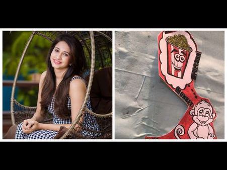 ಮಾನ್ವಿತಾ ಮೊಬೈಲ್ ನಲ್ಲಿ 'ಪಾಪ್ ಕಾರ್ನ್ ಮಂಕಿ ಟೈಗರ್'