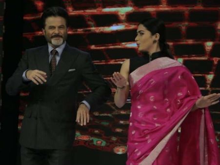 ಅನಿಲ್ ಕಪೂರ್ ಜೊತೆ ಹೆಜ್ಜೆ ಹಾಕಿದ ರಶ್ಮಿಕಾ ಮಂದಣ್ಣ