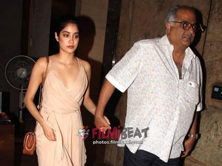 'ದಡಕ್' ನೋಡಿ ಕಣ್ಣೀರಿಟ್ಟ ಶ್ರೀದೇವಿ ಪತಿ ಮತ್ತು ಮಗಳು