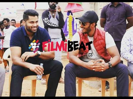 'ಸೀತಾ ರಾಮ ಕಲ್ಯಾಣ' ಸೆಟ್ ನಲ್ಲಿ ಜೂನಿಯರ್ ರೆಬೆಲ್ ಸ್ಟಾರ್