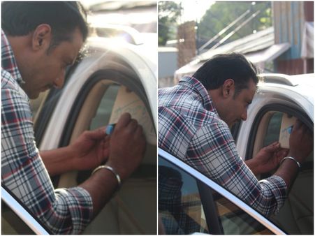 ಅಭಿಮಾನಿಯ ಕಾರಿನ ಮೇಲೆ ಮೂಡಿತು ದರ್ಶನ್ ಆಟೋಗ್ರಾಫ್