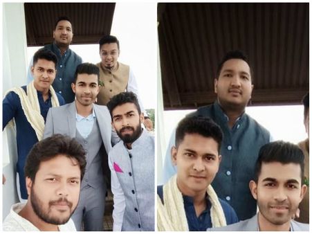 ಫೋಟೋ ನೋಡಿ: ಯುವ ರಾಜ್ ಕುಮಾರ್ ನಿಶ್ಚಿತಾರ್ಥದಲ್ಲಿ ವಿದ್ವತ್ ಮಿಂಚಿಂಗ್.!