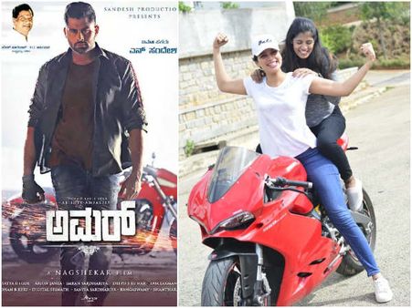 'ಅಮರ್' ಅಡ್ಡದಲ್ಲಿ ಬೈಕ್ ರೈಡ್ ಮಾಡಿದ ತಾನ್ಯ